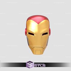 Cosplay STL Files Classic Iron Man Helmet 3D Print Wearable