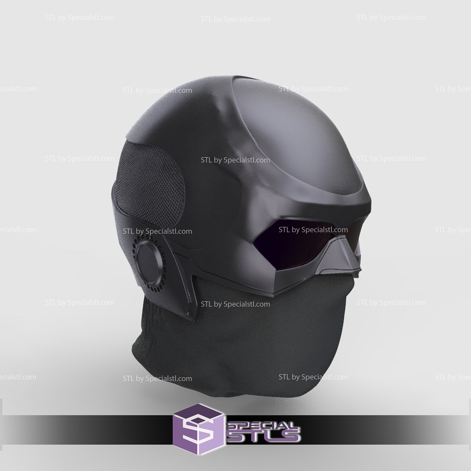 Cosplay STL Files Black Noir Helmet The Boys 3D Print Wearable