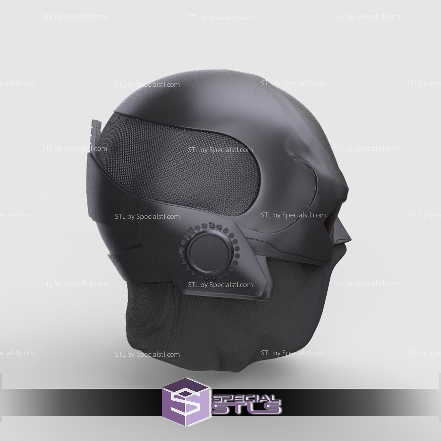 Cosplay STL Files Black Noir Helmet The Boys 3D Print Wearable