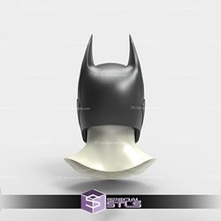 Cosplay STL Files Batman Arkham Cowl 3D Print Wearable
