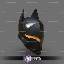 Cosplay STL Files Azrael Batman Helmet