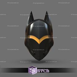Cosplay STL Files Azrael Batman Helmet