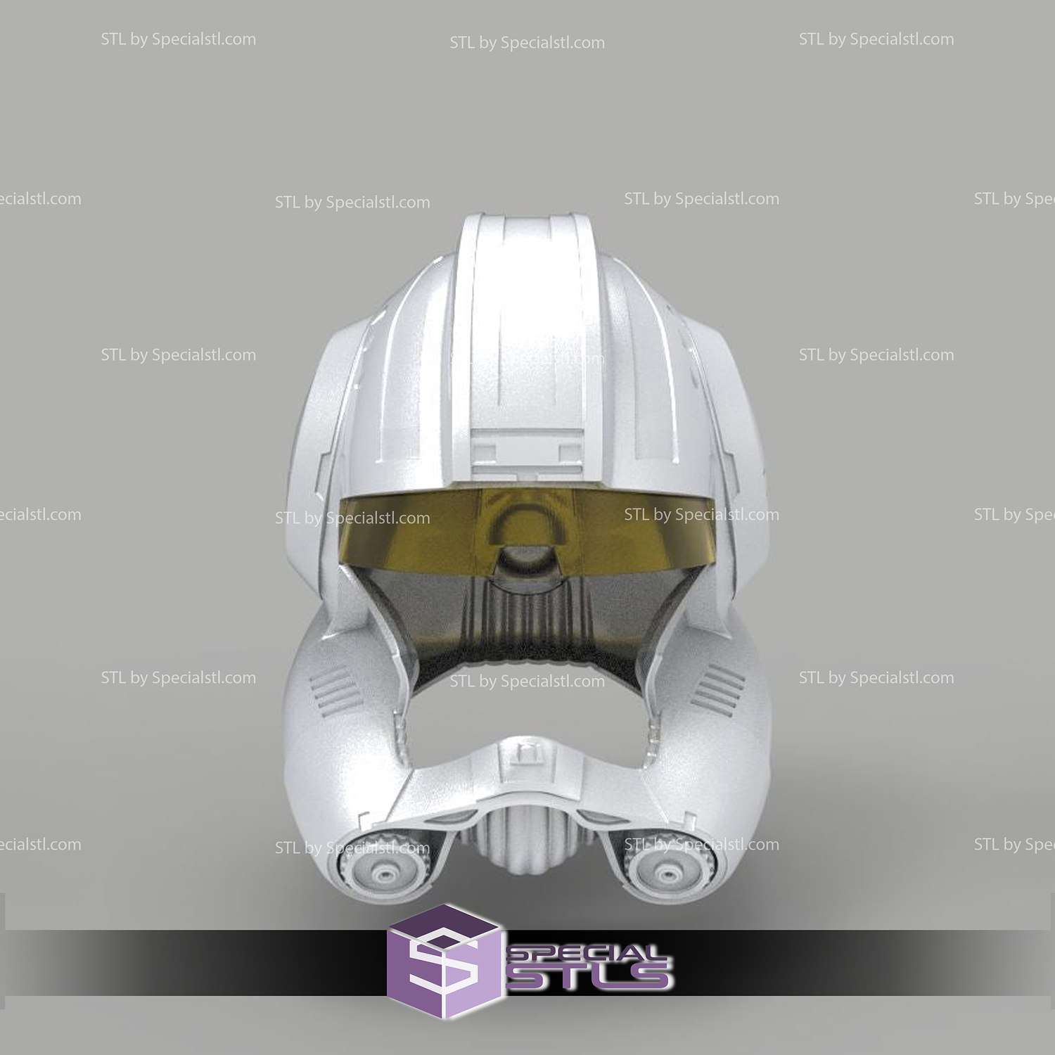 Cosplay STL Files ARC170 Pilot Helmet Starwars 3D Print Wearable