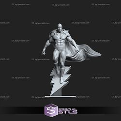 Black Adam The Rock STL Files V2 3D Printing Figurine