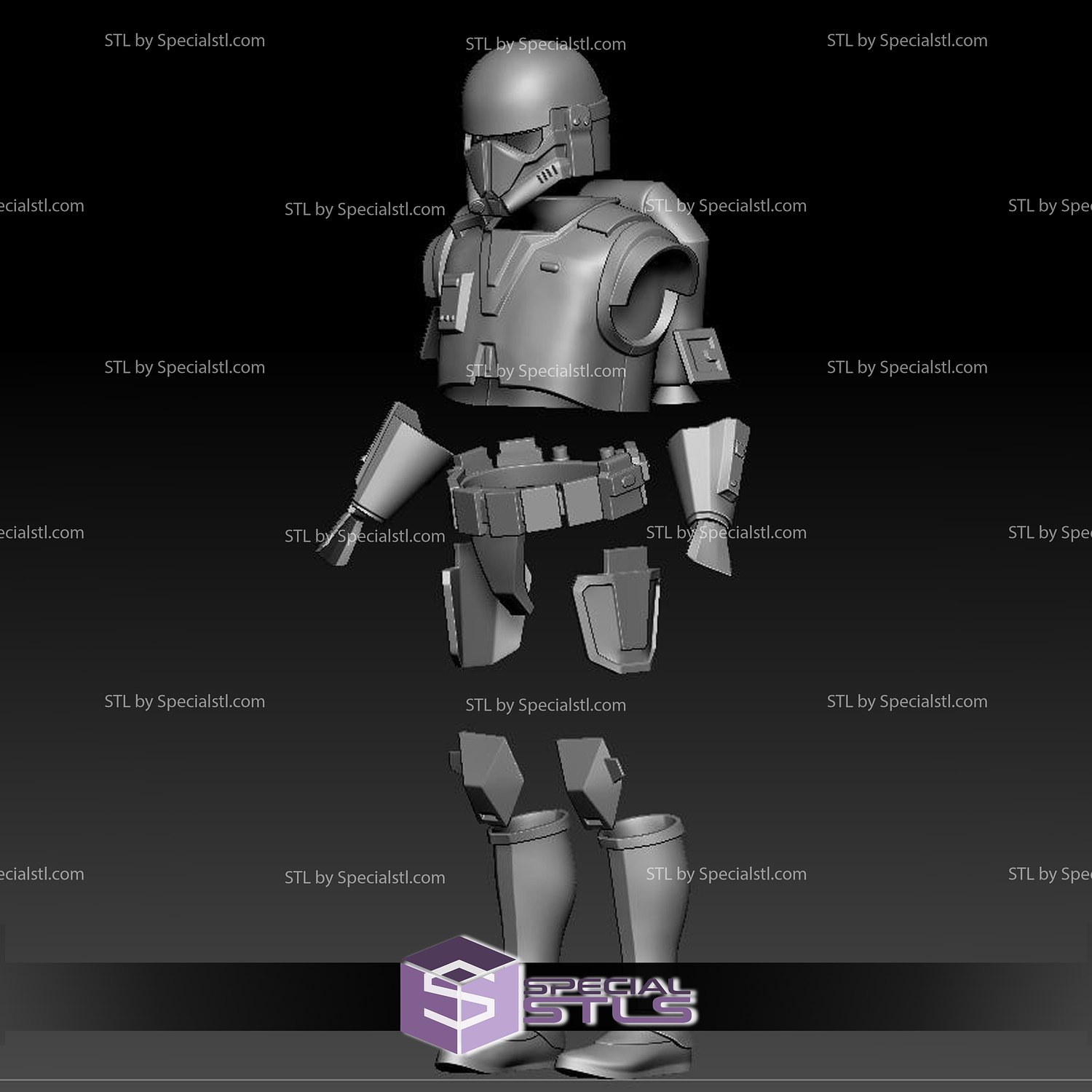 Cosplay STL Files Imperial SuperCommando Full Armor