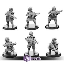 July 2023 Scifi Kyoushuneko Miniatures