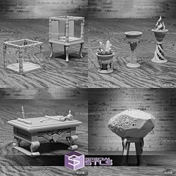 July 2023 Set 80 Planar Adventures Epic Miniatures