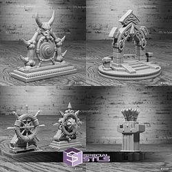 July 2023 Set 80 Planar Adventures Epic Miniatures