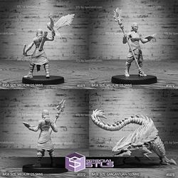 July 2023 Set 80 Planar Adventures Epic Miniatures