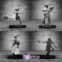 July 2023 Set 81 Fantasy Wild West Epic Miniatures