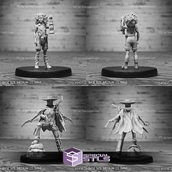 July 2023 Set 81 Fantasy Wild West Epic Miniatures