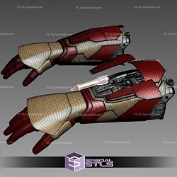 Cosplay Iron Man Mark 42 Gauntlet