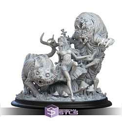 Alice Creepy in Wonderland NSFW 3D Printing Model STL Files