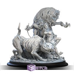 Alice Creepy in Wonderland NSFW 3D Printing Model STL Files