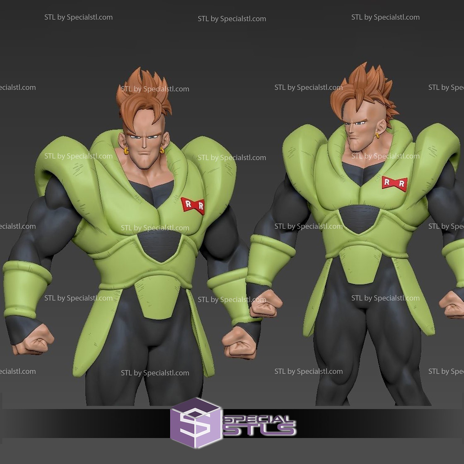 STL file Android 16 - dragonball - 3D print model 🤖・3D printing model to  download・Cults