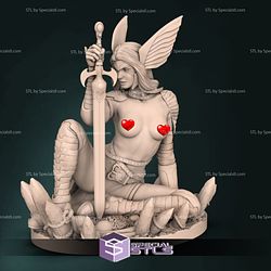 Angela Spawn Sexy 3D Printing Figurine Spawn STL Files