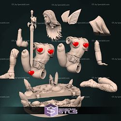 Angela Spawn Sexy 3D Printing Figurine Spawn STL Files