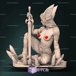 Angela Spawn Sexy 3D Printing Figurine Spawn STL Files