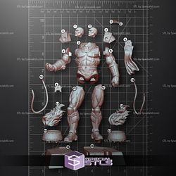 Apocalypse Standing V3 3D Printing Model X-men STL Files