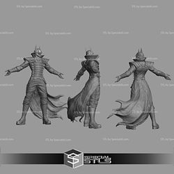 Batman who laughs and the Death 3D Printing Model STL Files