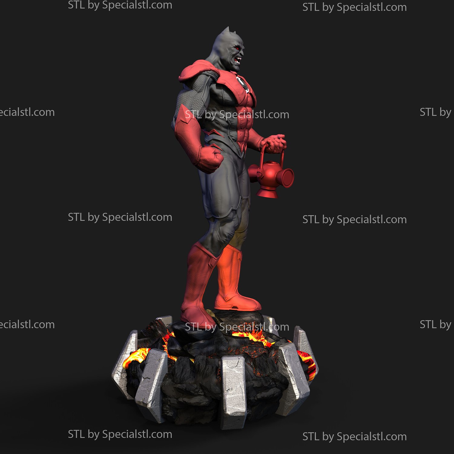 Batrocitus Batman 3D Printing Model Dark Multiverse STL Files