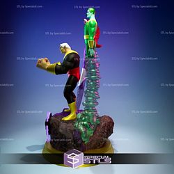 Birdman and the Galaxy Trio 3D Printing Model STL Files