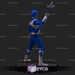 Blue Ranger 3D Printing Model Mighty Morphin Power Rangers STL Files