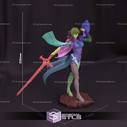 Byleth 3D Printing Figurine Fire Emnblem STL Files