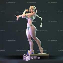 Cammy in Bikini Suit V2 3D Printing Figurine Street Fighter STL Files