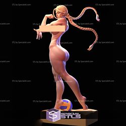 Cammy in Bikini Suit V2 3D Printing Figurine Street Fighter STL Files