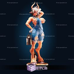 Cathyl Monster Gilr 3D Printing Model Monster musume STL Files