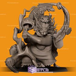 Charlotte Linlin Big Mom Sweet Version 3D Printing Model One Piece STL Files