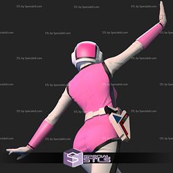 Choushinsei Flashman 3D Printing Model Pink Flash STL Files