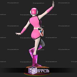 Choushinsei Flashman 3D Printing Model Pink Flash STL Files
