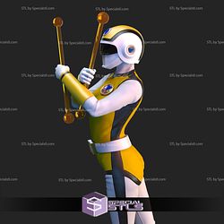 Choushinsei Flashman 3D Printing Model Yellow Flash STL Files