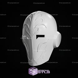Cosplay STL Files Realistic Jedi Temple Guard Mask V2 3D Printing Model Starwars STL Files