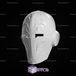 Cosplay STL Files Realistic Jedi Temple Guard Mask V3