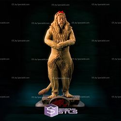 Cowardly Lion 3D Printing Model The Wizard of Oz STL Files