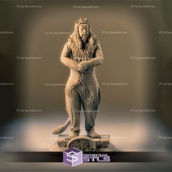 Cowardly Lion 3D Printing Model The Wizard of Oz STL Files