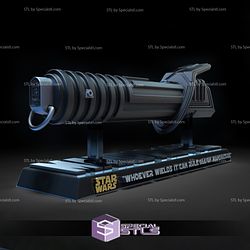 Darksaber STL Files Starwars 3D Printing Figurine