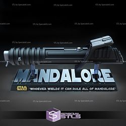 Darksaber STL Files Starwars 3D Printing Figurine