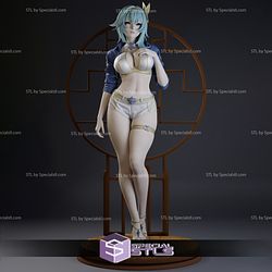 Eula Summer 3D Printing Model Genshin Impact STL Files