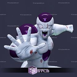 Frieza Max Power Scare Face 3D Printing Model STL Files