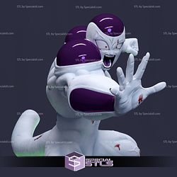 Frieza Max Power Scare Face 3D Printing Model STL Files