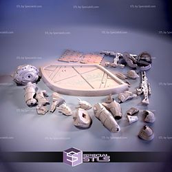 Garrus Vakarian Sniper 3D Printing Model Mass Effect STL Files