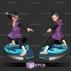 Genya Shinazugawa Posing 3D Printing Figurine Demon Slayer STL Files