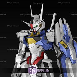 Gundam Aerial 3D Printing Model STL Files
