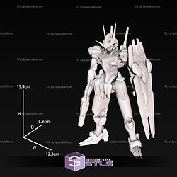 Gundam Aerial 3D Printing Model STL Files