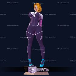 Gwen Stacy Thicc Version 3D Printing Model Across the Spider-Verse STL Files
