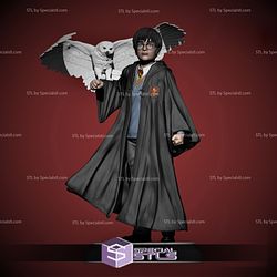 Harry Potter and Hegwid 3D Printing Model STL Files